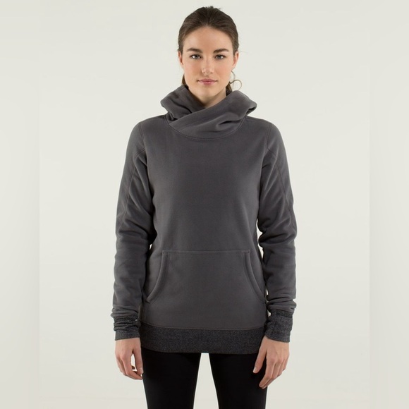 Lululemon Runaway Fleece Soot Light / Heathered Medium Grey Size 8 - Picture 8 of 8